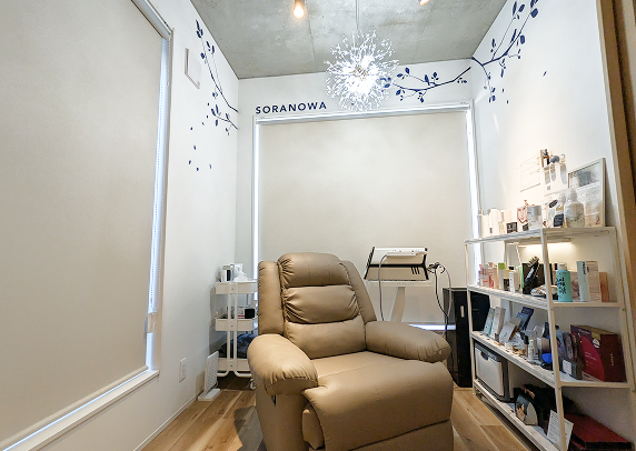 サロンのお部屋の雰囲気の写真